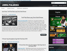 Tablet Screenshot of jadwal-pialadunia.com